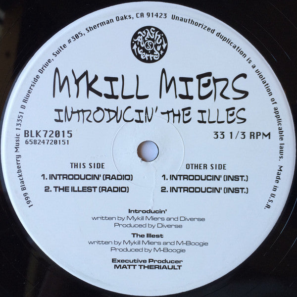 Mykill Miers - Introducin' The Illest