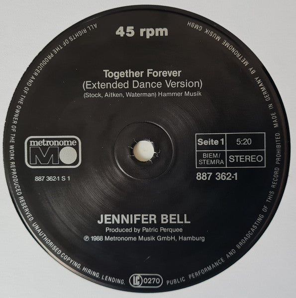 Jennifer Bell - Together Forever