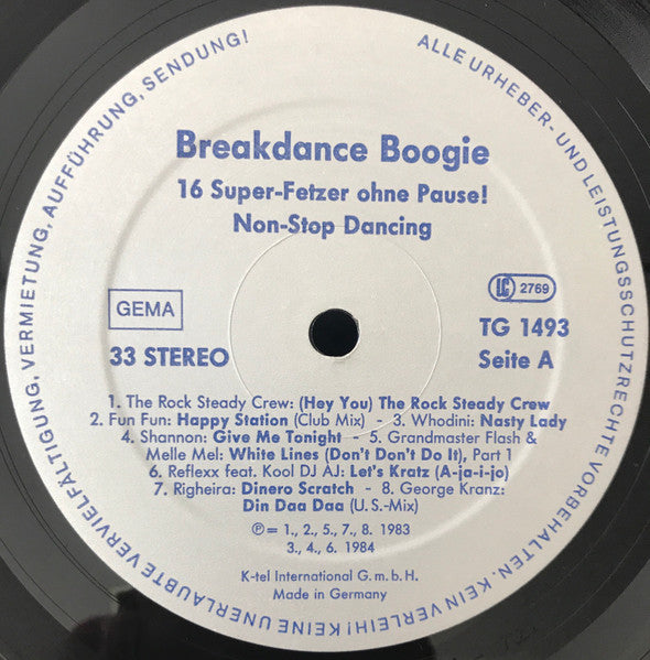 Various - Breakdance Boogie