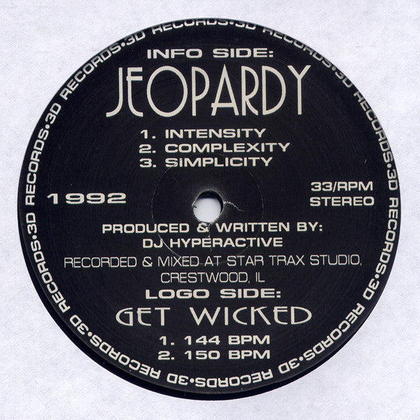 DJ Hyperactive - Jeopardy / Get Wicked