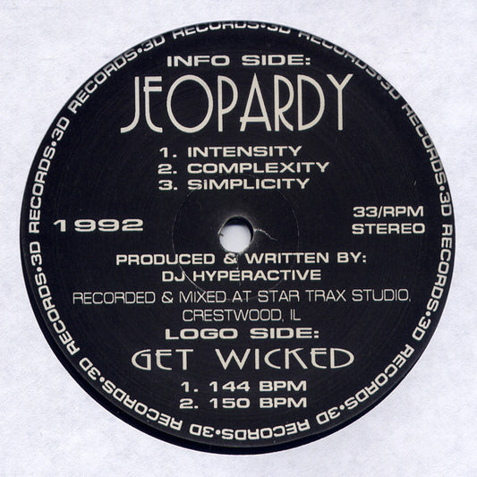 DJ Hyperactive - Jeopardy / Get Wicked