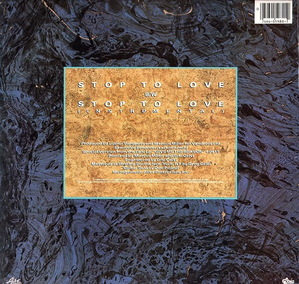 Luther Vandross - Stop To Love