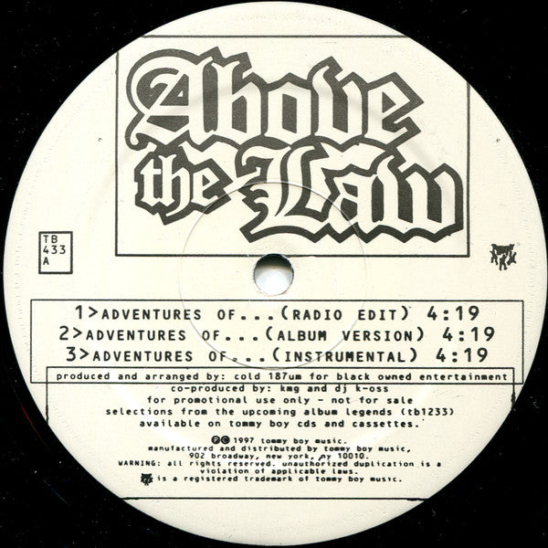 Above The Law - Adventures Of...