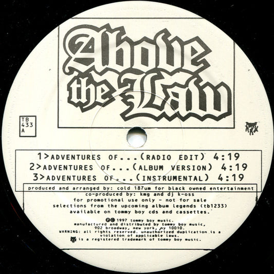 Above The Law - Adventures Of...