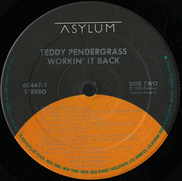 Teddy Pendergrass - Workin' It Back