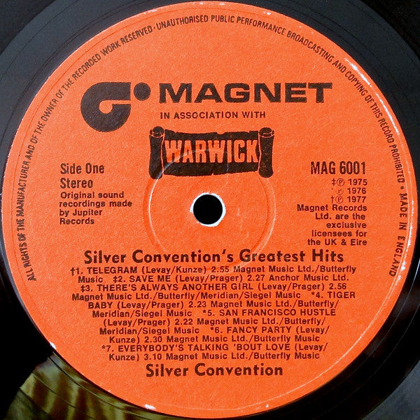 Silver Convention - Greatest Hits