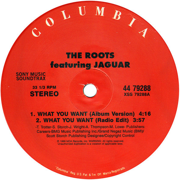 The Roots - What You Want