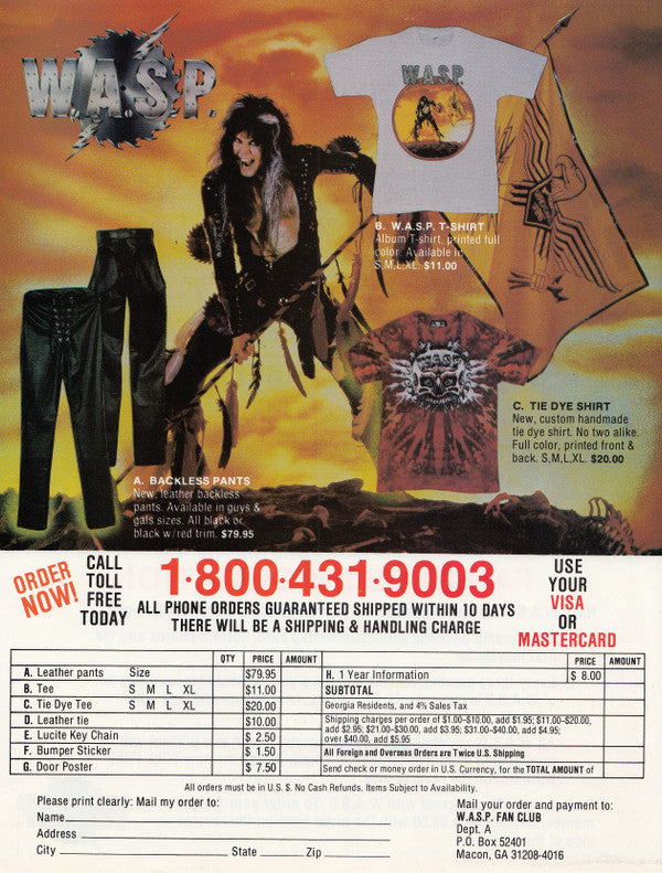 W.A.S.P. - The Last Command