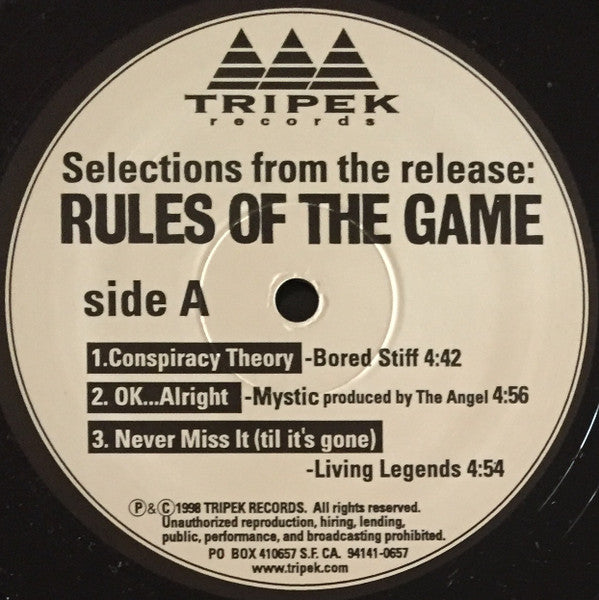 Rules Of The Game