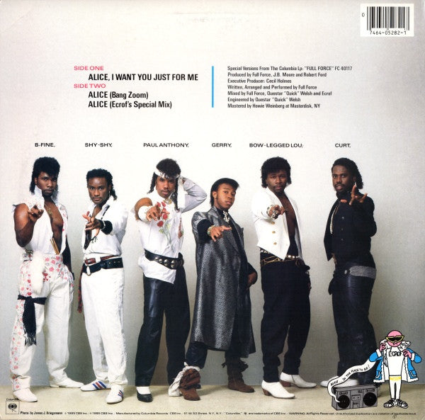 Full Force - Alice, I Want You Just For Me