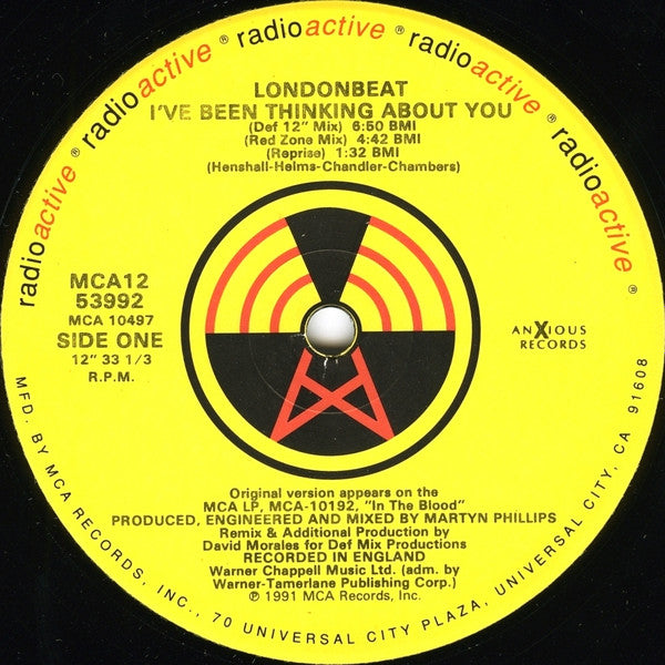Londonbeat - I've Been Thinking About You