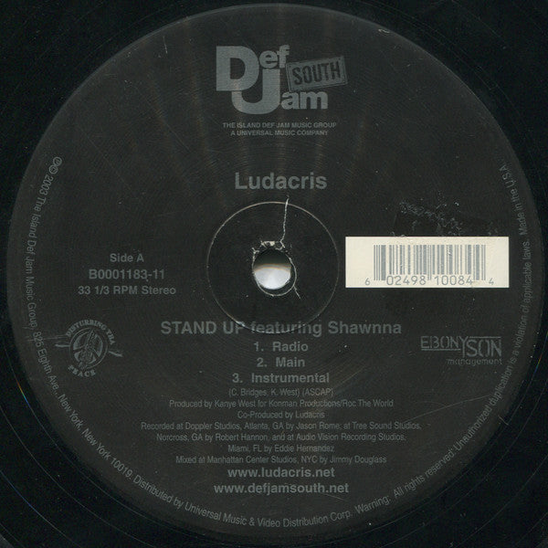 Ludacris - Stand Up / P-Poppin'