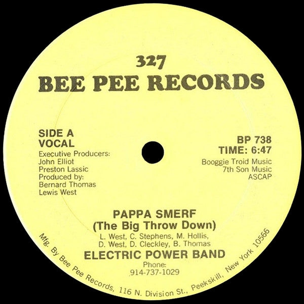 Electric Power Band - Pappa Smerf (The Big Throw Down)