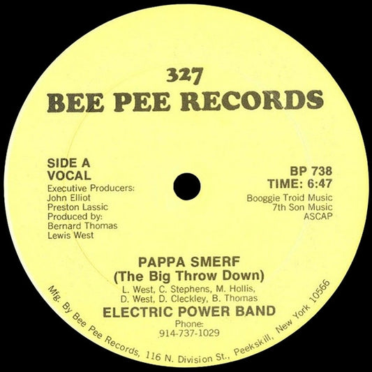 Electric Power Band - Pappa Smerf (The Big Throw Down)