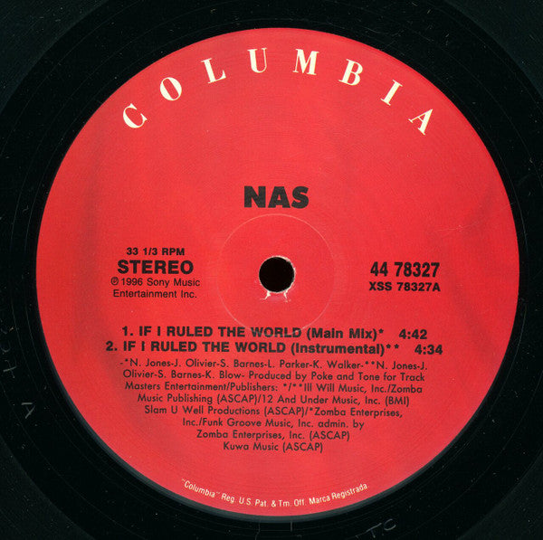 Nas - If I Ruled The World