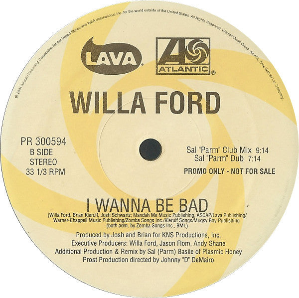 Willa Ford - I Wanna Be Bad