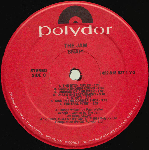 The Jam - Snap!