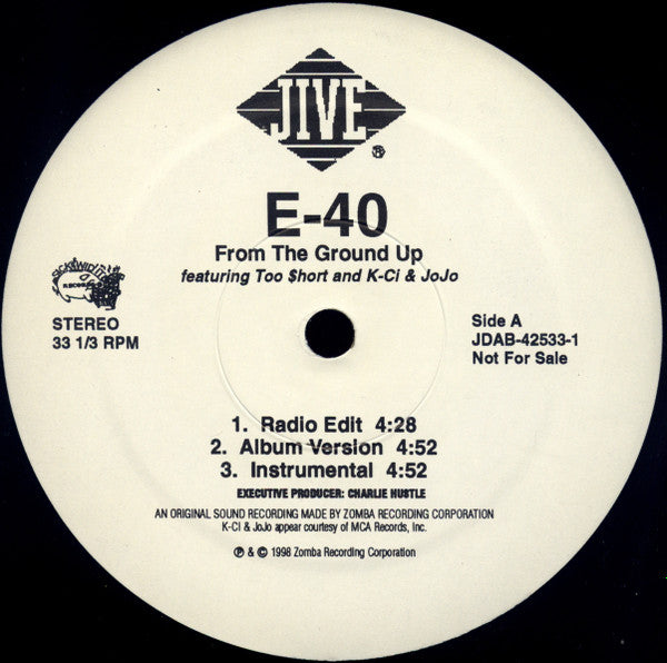 E-40 - From The Ground Up