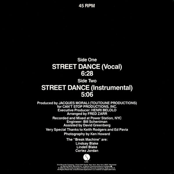 Break Machine - Street Dance