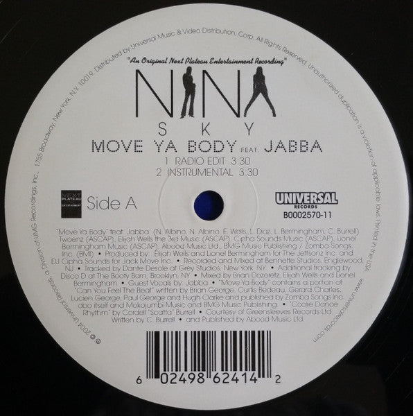 Nina Sky - Move Ya Body / In A Dream