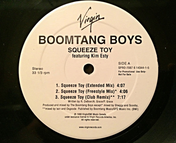 The Boomtang Boys - Squeeze Toy