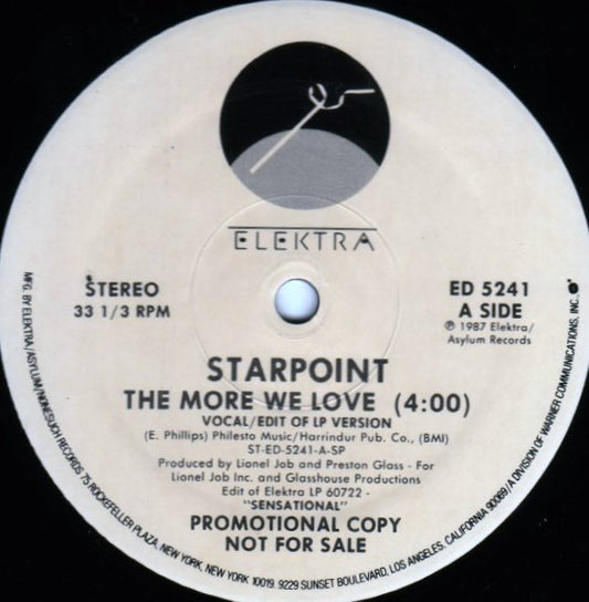 Starpoint - The More We Love