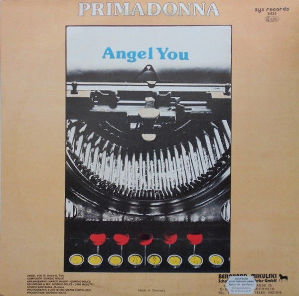 Primadonna - Angel You