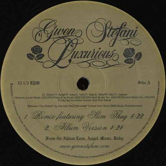 Gwen Stefani - Luxurious