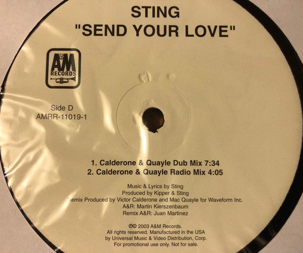 Sting - Send Your Love