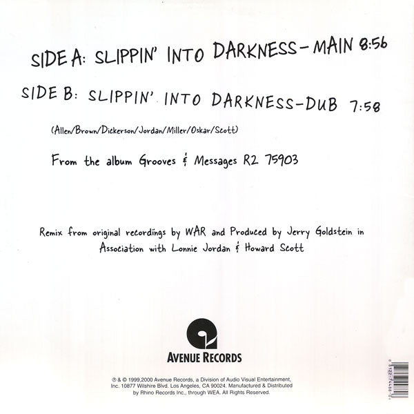 War - Slippin' Into Darkness (Armand Van Helden Remix)
