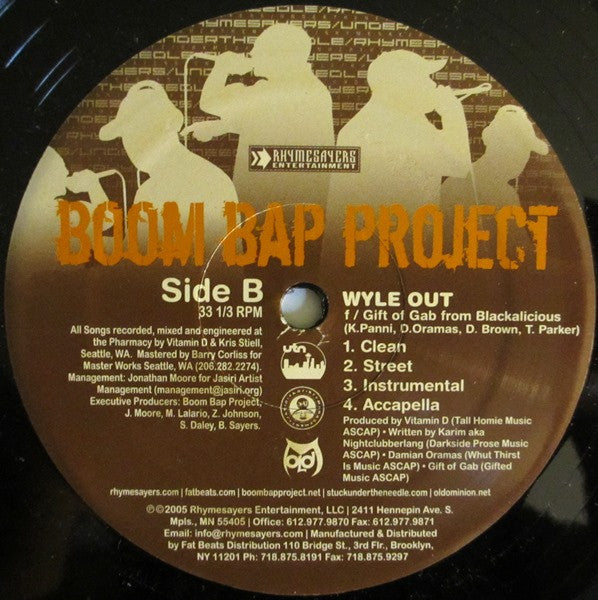 Boom Bap Project - Rock The Spot / Wyle Out