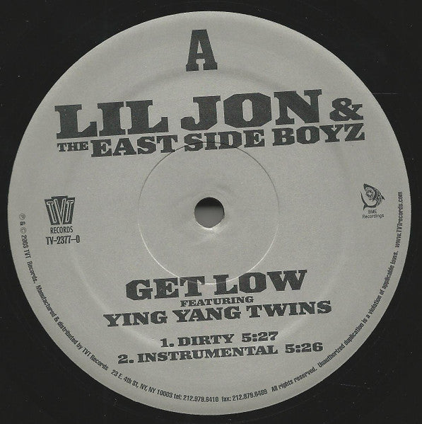 Lil' Jon & The East Side Boyz - Get Low