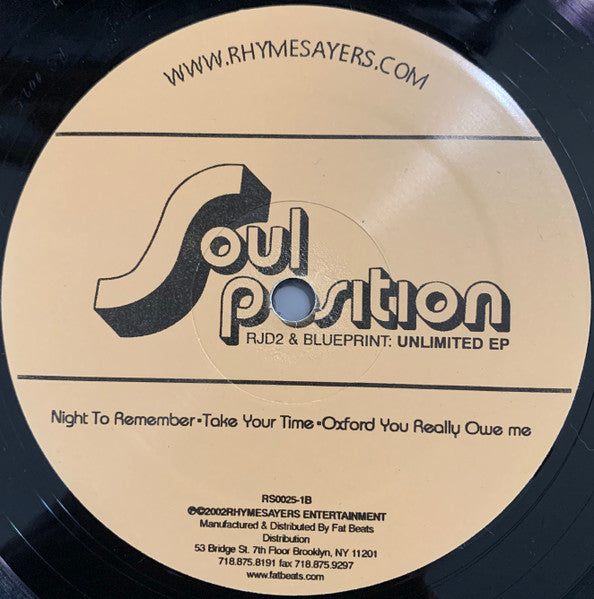 Soul Position - Unlimited EP