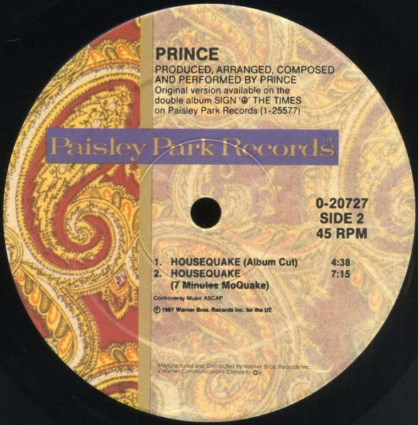 Prince - U Got The Look