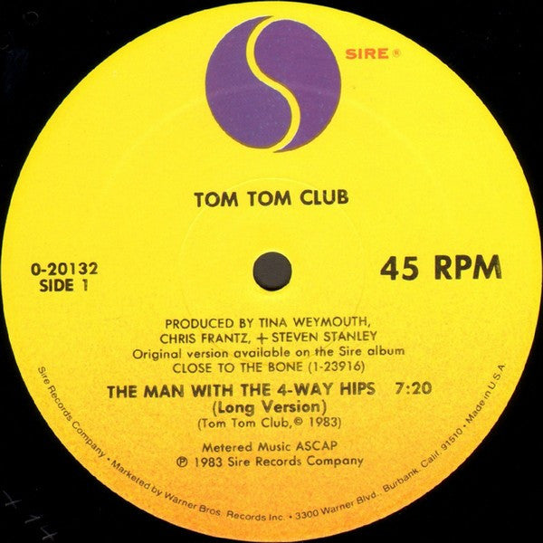 Tom Tom Club - The Man With The 4-Way Hips