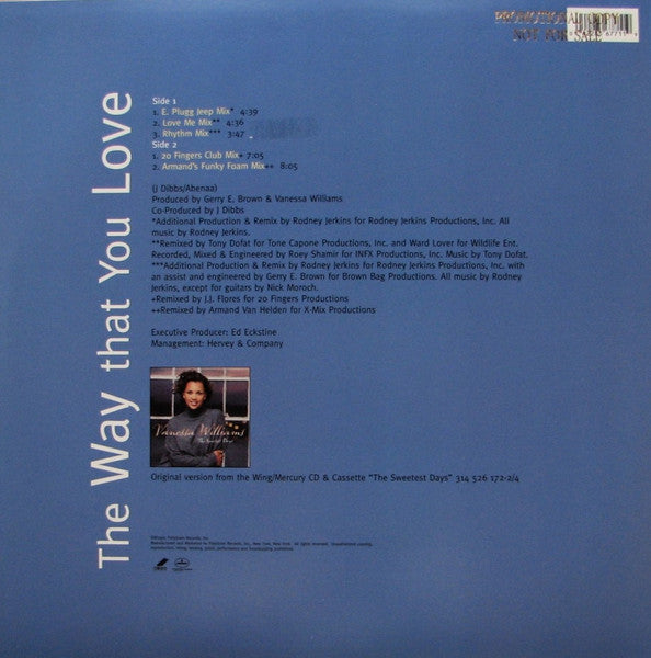 Vanessa Williams - The Way That You Love
