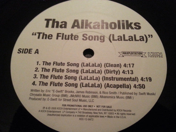Tha Alkaholiks - The Flute Song (LaLaLa)