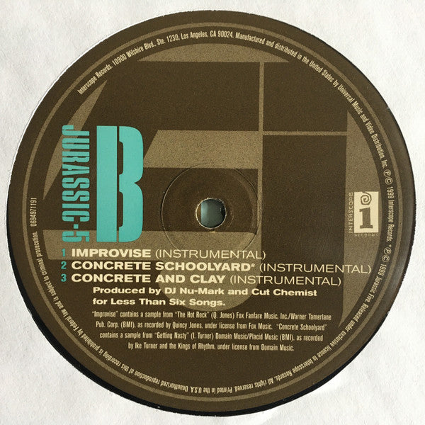 Jurassic 5 - Improvise