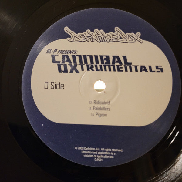 El-P Presents Cannibal Ox - Cannibal Oxtrumentals [2LP, 1st PRESS]