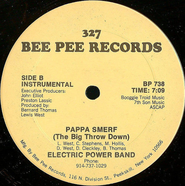 Electric Power Band - Pappa Smerf (The Big Throw Down)
