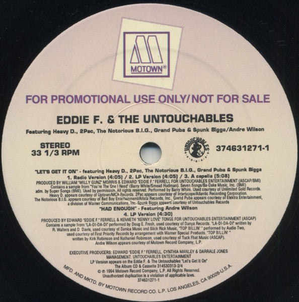 DJ Eddie F - Let's Get It On