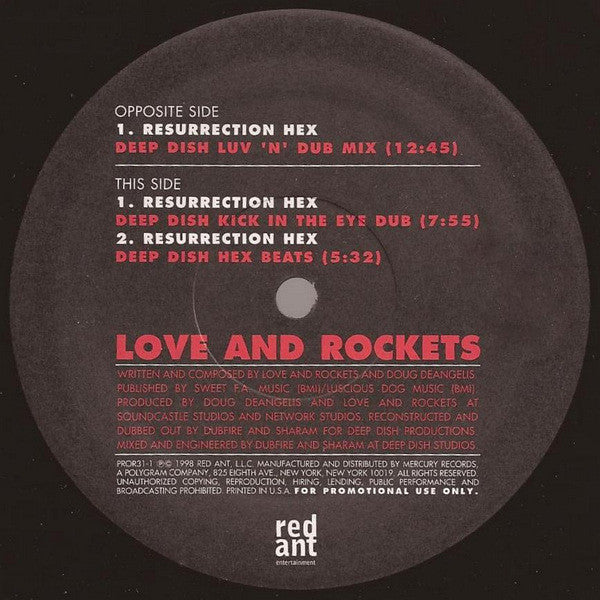Love And Rockets - Resurrection Hex