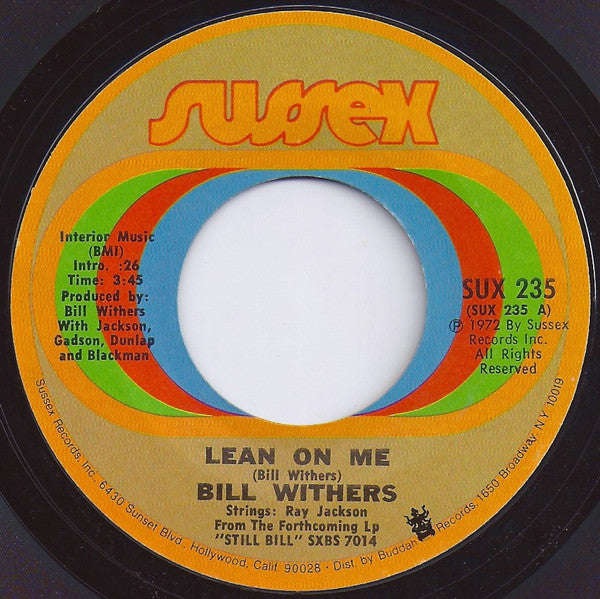 Bill Withers - Lean On Me
