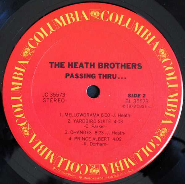 The Heath Brothers - Passing Thru...