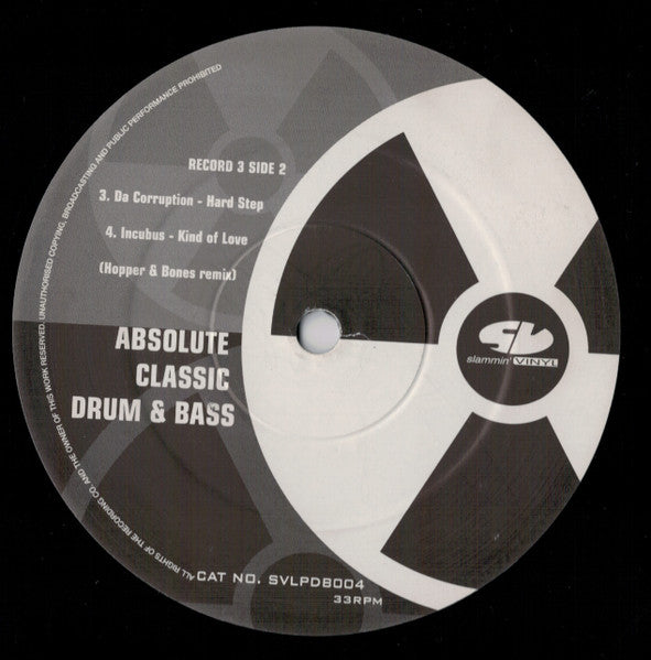 Various - Slammin' Vinyl Present Absolute Classic Drum & Bass