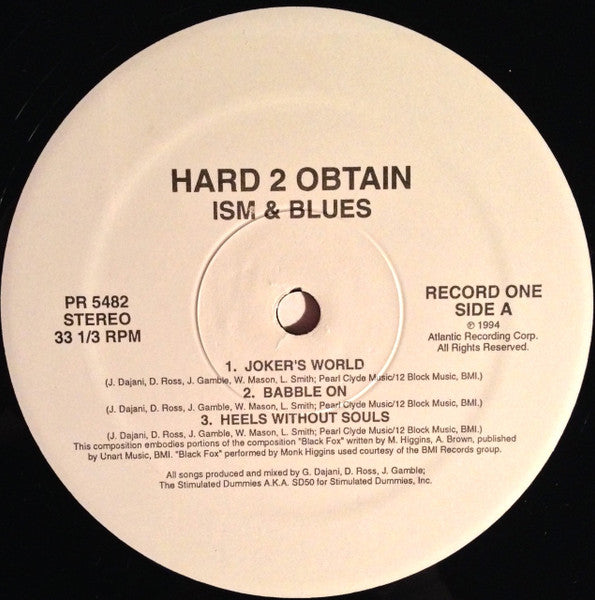 Hard 2 Obtain - Ism & Blues