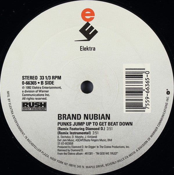 Brand Nubian - Punks Jump Up To Get Beat Down
