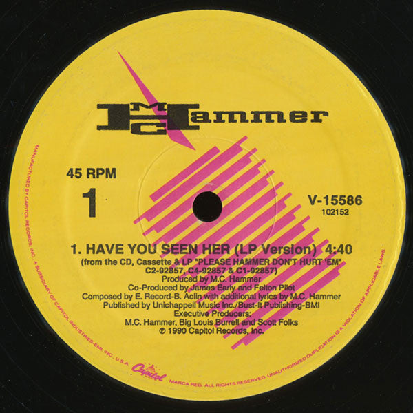 MC Hammer - Have You Seen Her