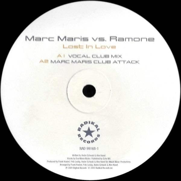 Marc Maris vs. Ramone - Lost In Love