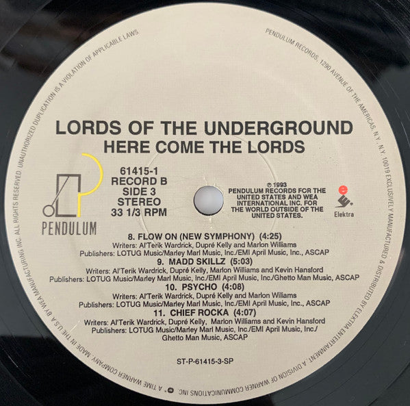 Lords Of The Underground - Here Come The Lords